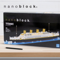 NB-021 Nanoblock box Titanic