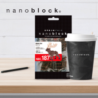 NBC-187 Nanoblock box alce
