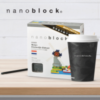 NBH-043 Nanoblock box Mulino a vento di Kinderdijk Elshout