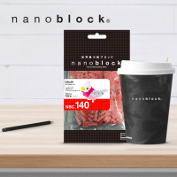 NBC-140 Nanoblock box Pappagallo rosa