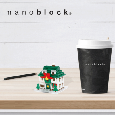 NBH-034 Nanoblock Casa Natalizia